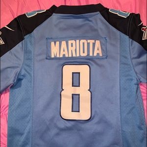 Boys authentic Mariota Jersey #8